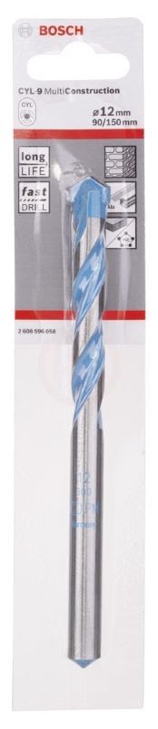 - Bosch Çok Amaçlı Matkap Ucu CYL-9 MultiConstruction 12,0x150 mm 