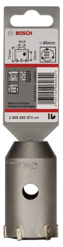 Bosch SDS Plus-9 CoreCutter Kırıcı Delici Buat Uç 40x72 mm 