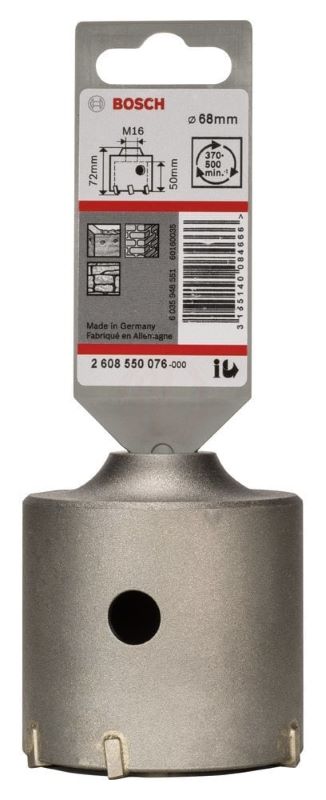 Bosch SDS Plus-9 CoreCutter Kırıcı Delici Buat Uç 68x80 mm 