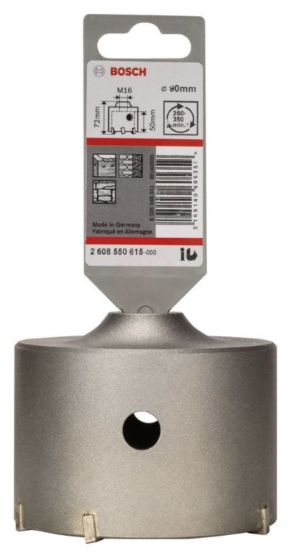 Bosch SDS Plus-9 CoreCutter Kırıcı Delici Buat Uç 90x72 mm 
