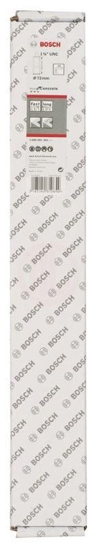 Bosch Elmas Sulu Karot Uç 1 1/4 İnç UNC Best For Concrete 72 mm 