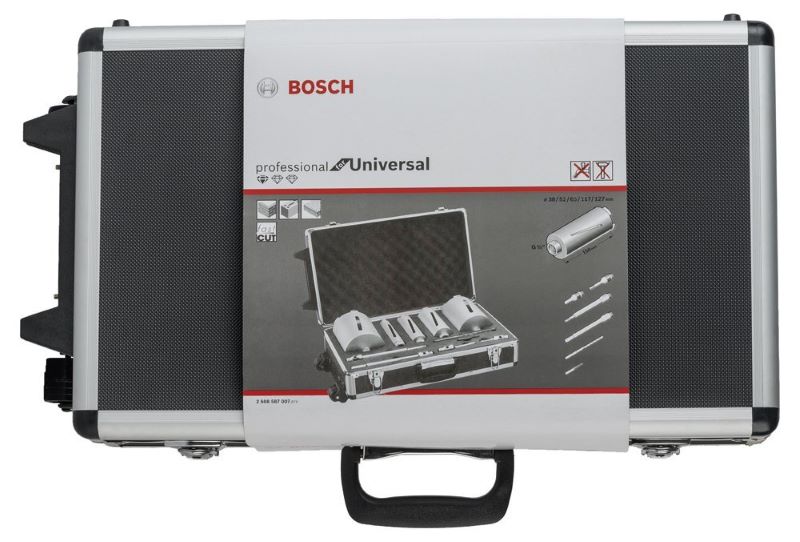 Bosch Elmas Kuru Karot Uç Standard For Uiversal G1/2 İnç Set (5 Adet) 
