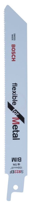 Bosch Panter Testere Bıçağı Flexible For Metal S 922 EF 150 mm (25 Adet) 