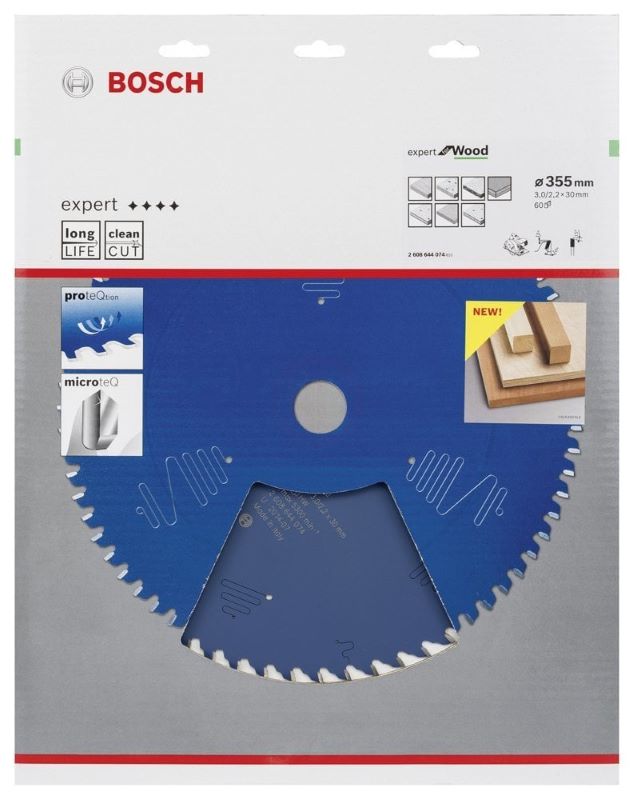 Bosch Daire Testere Bıçağı Expert For Wood 355x30 mm 60 Diş 