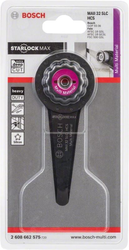 Bosch Starlock Max Testere Ucu MultiMaterial MAII 32 SLC 32 mm (1 Adet) 