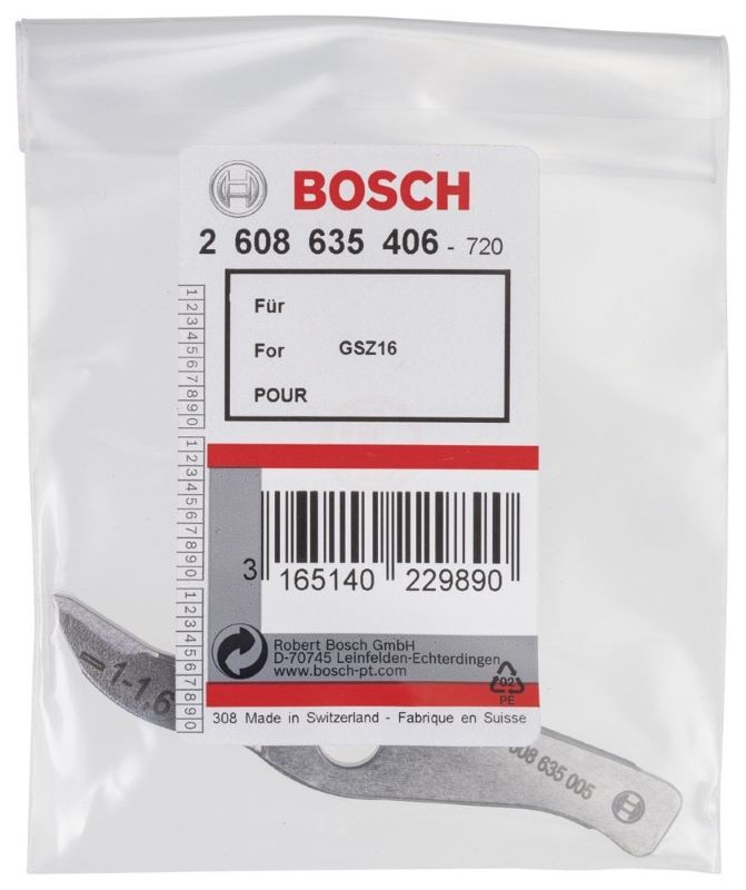Bosch Sac Kesme Düz Bıçak 1,6 mm (GSZ 160) 