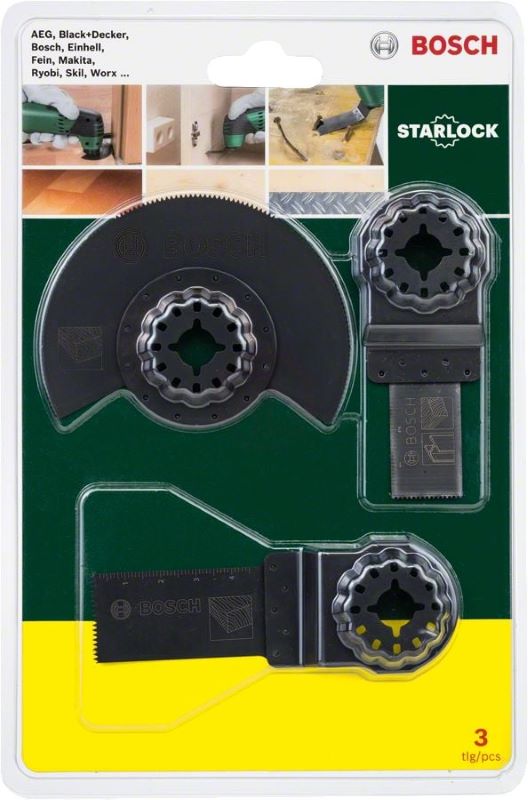 Bosch Starlock Testere Bıçağı Promo Ahşap Set (3 Parça) 