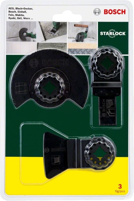 Bosch Starlock Testere Bıçağı Promo Seramik Set (3 Parça) 
