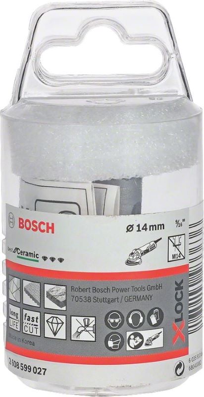 Bosch X-Lock Kuru Elmas Delici Uç DrySpeed Best For Ceramic 14 mm 