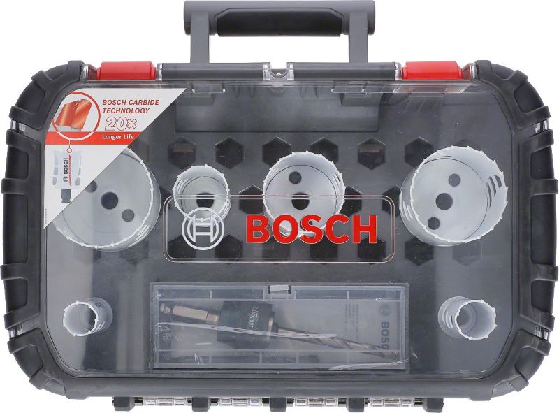- Bosch Delik Açma Testeresi Endurance For Heavy Duty Set (8 Parça 22-25-35-51-60-68 mm) 