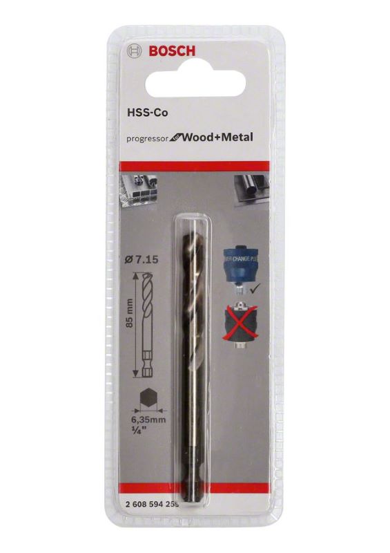 Bosch Power Change Plus Panç Merkez Ucu PWM HSS-Co 85 mm 
