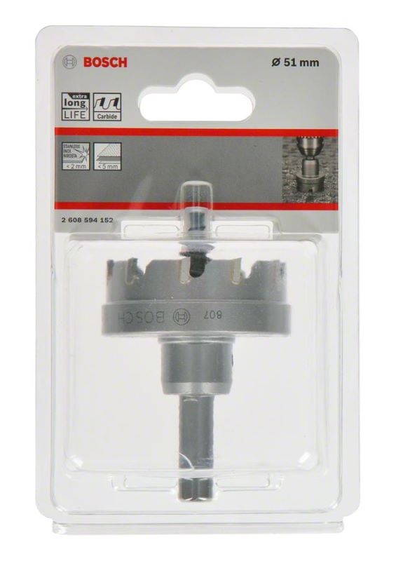 Bosch Endurance For Heavy Metal TCT Delik Açma Testeresi 51 mm 