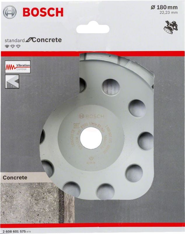 Bosch Elmas Çanak Disk Standard For Concrete 180 mm 
