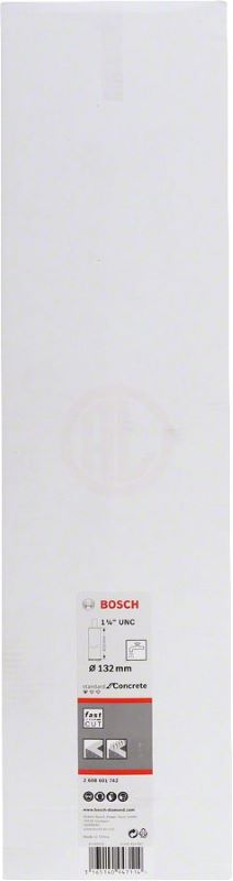 Bosch Elmas Sulu Karot Uç Standard For Concrete 1 1/4 İnç UNC 132 mm 