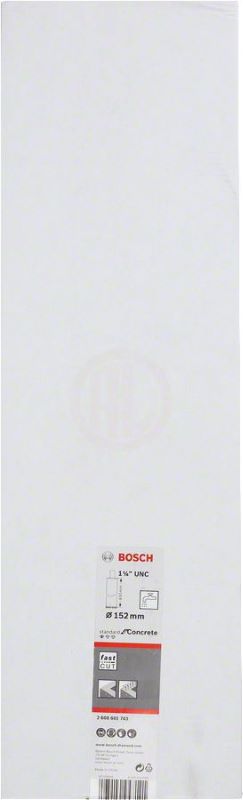 Bosch Elmas Sulu Karot Uç Standard For Concrete 1 1/4 İnç UNC 152 mm 