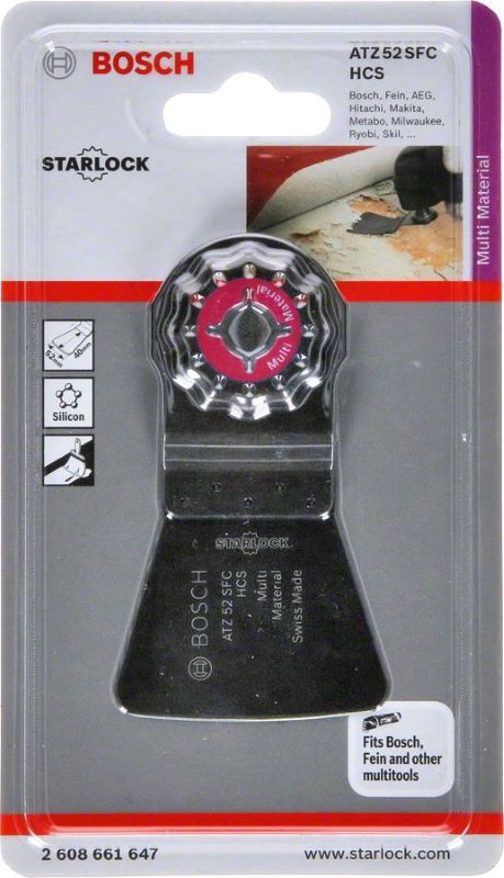 Bosch Starlock Testere Ucu MultiMaterial ATZ 52 SFC 52 mm (1 Adet) 