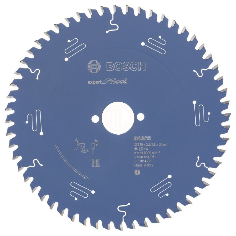Bosch Daire Testere Bıçağı Expert For Wood 210x30 mm 56 Diş (2,8/1,8 mm) 