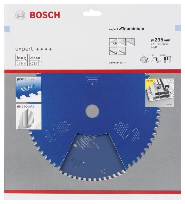 Bosch Daire Testere Bıçağı Expert For Aluminium 235x30 mm 80 Diş 