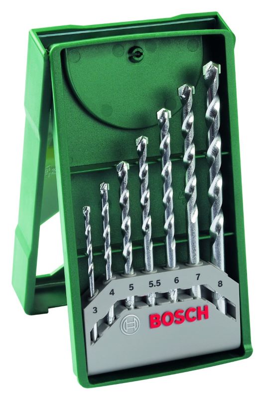 Bosch Matkap Ucu X-Line Taş/Duvar Set (7 Parça) 