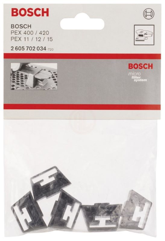 Bosch Dahili Toz Kutusu HW3 Klips Zımpara 