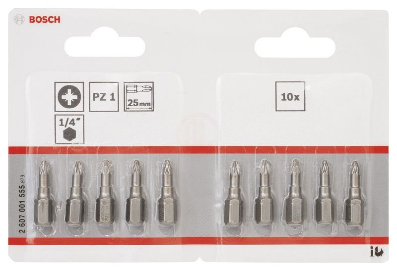 Bosch Vidalama Ucu Extra Hard PZ1x25 mm (10 Adet) 