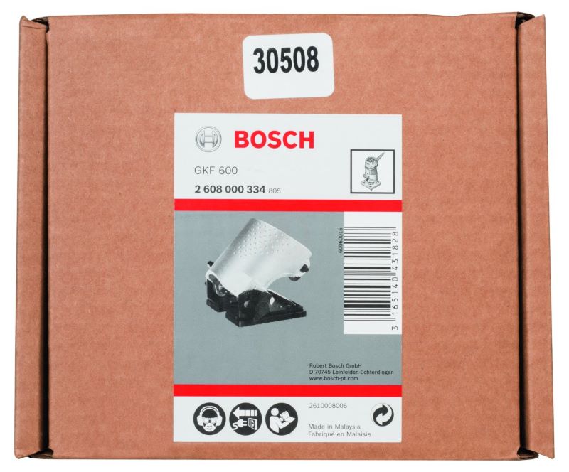Bosch Freze GKF 600 İçin Açılı Freze Ayağı 