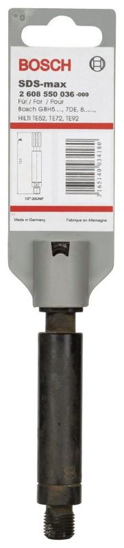 Bosch Mandren Adaptörü SDS Max - 1/2 İnç - 20 UNF 