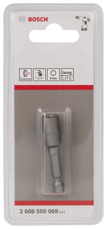 Bosch Lokma Anahtar Ucu Extra Hard HEX Şaft 50x6,0 mm (M3,5) 
