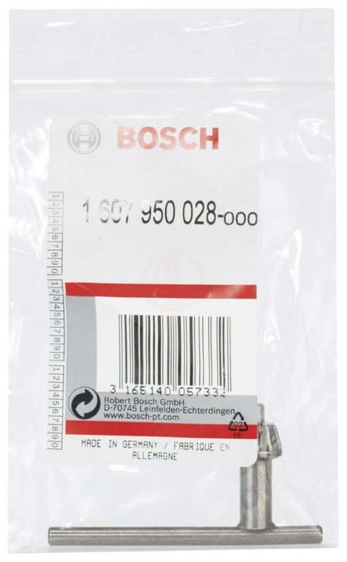 Bosch Mandren Anahtarı Ø4-60x30 mm G/S1 Tip 