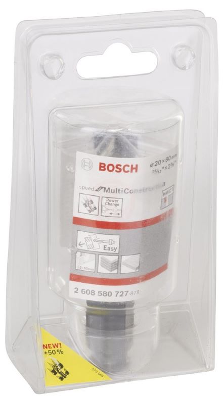 - Bosch Speed For MultiConstruction Delik Açma Testeresi 20 mm 