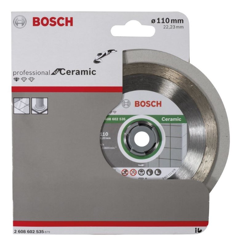 Bosch Elmas Kesme Diski Standard For Ceramic 110x22,23 mm 