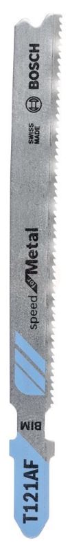 Bosch Dekupaj Testere Bıçağı Speed For Metal T 121 AF 92 mm (25 Adet) 