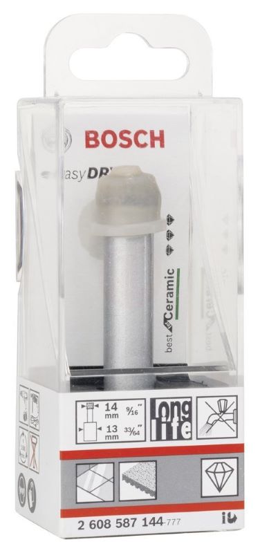 Bosch Kuru Elmas Delici Uç EasyDry Best For Ceramic 14x33 mm 