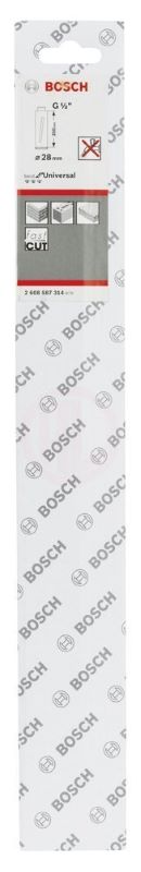 Bosch Elmas Kuru Karot Uç G1/2 İnç Best For Universal 28x350 mm 