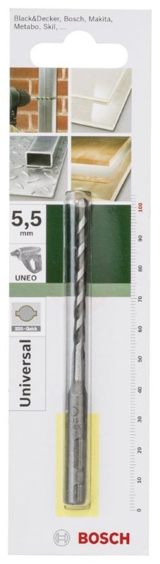 Bosch SDS-Quick Çok Amaçlı Matkap Ucu 5,5x100 mm 