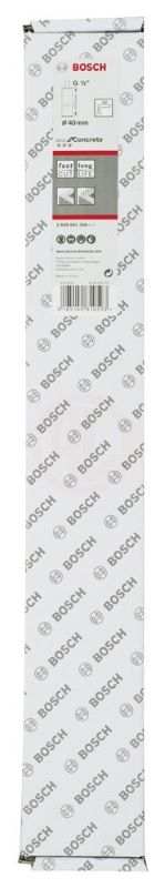 Bosch Elmas Sulu Karot Uç G1/2 İnç Best For Concrete 40 mm 