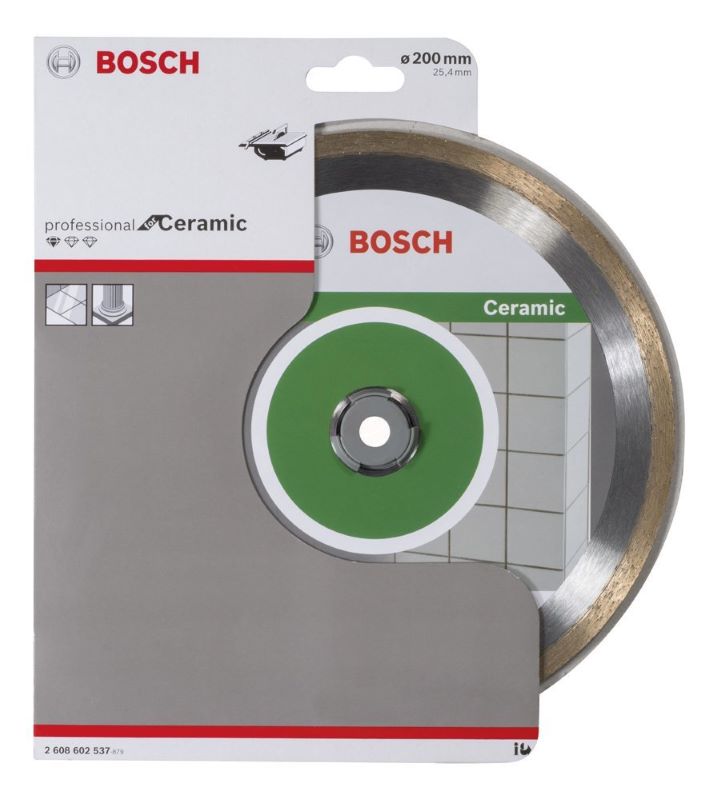 Bosch Elmas Kesme Diski Standard For Ceramic 200x25,40 mm 