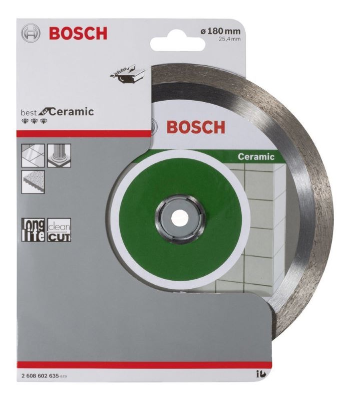 Bosch Elmas Kesme Diski Best For Ceramic 180x25,40 mm 