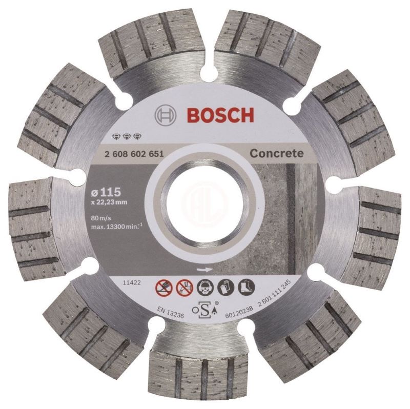 Bosch Elmas Kesme Diski Best For Concrete 115x22,23 mm 