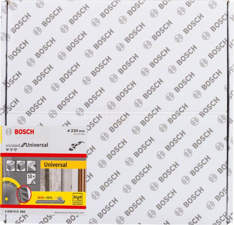 Bosch Elmas Kesme Diski Standard For Universal 230x22,23 mm (10 Adet) 