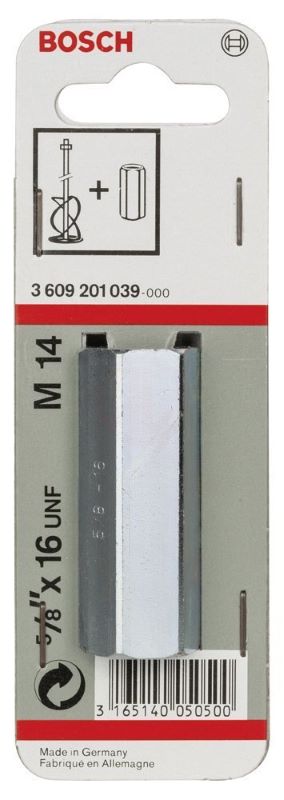 Bosch Karıştırıcı Matkap Uç Adaptörü 5/8 İnç - 16 UNF M14 55 mm 