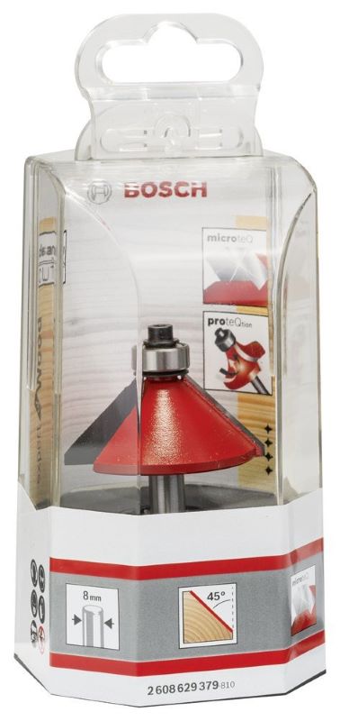 Bosch Köşe Freze Ucu Expert For Wood 8x15,65x61 mm 