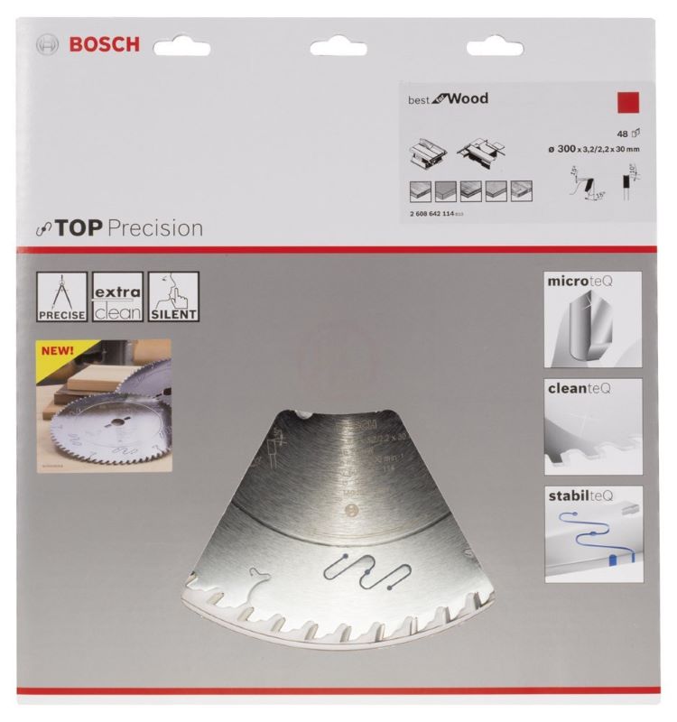 Bosch Daire Testere Bıçağı Best For Wood 300x30 mm 48 Diş 