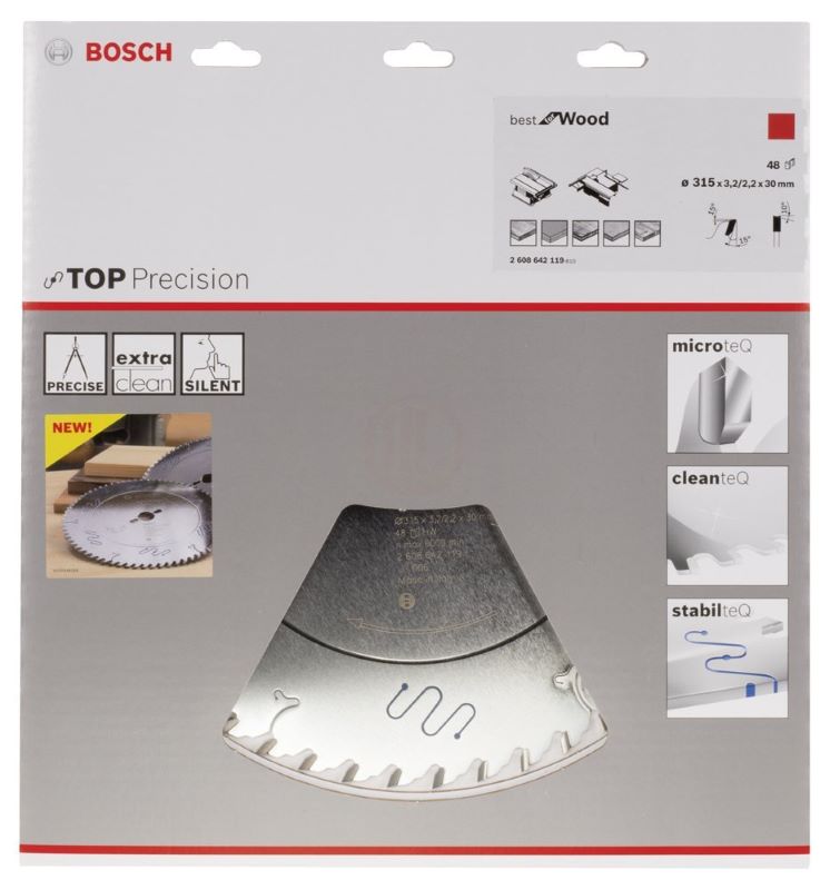 Bosch Daire Testere Bıçağı Best For Wood 315x30 mm 48 Diş 
