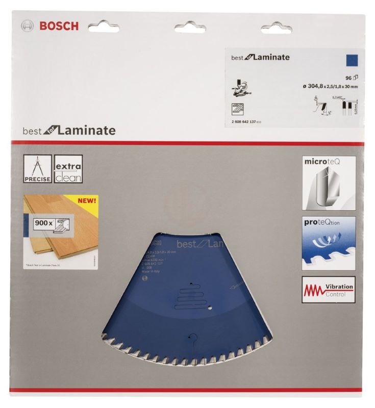 Bosch Daire Testere Bıçağı Best for Laminate 305x30 mm 96 Diş 