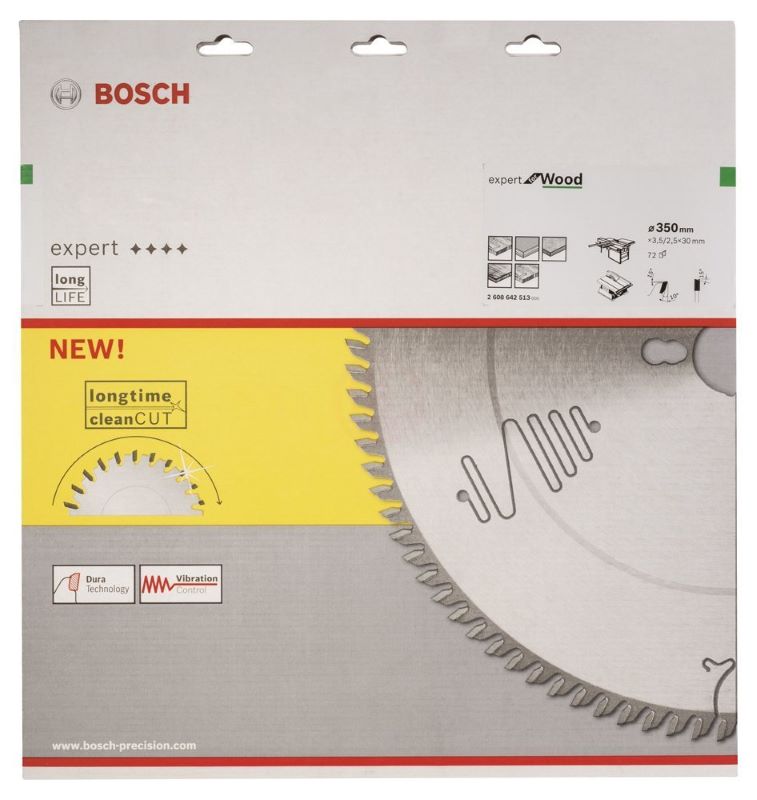 Bosch Daire Testere Bıçağı Expert For Wood 350x30 mm 72 Diş 