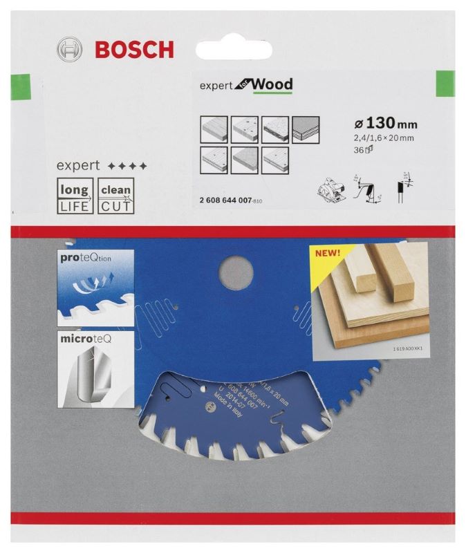 Bosch Daire Testere Bıçağı Expert For Wood 130x20 mm 36 Diş 