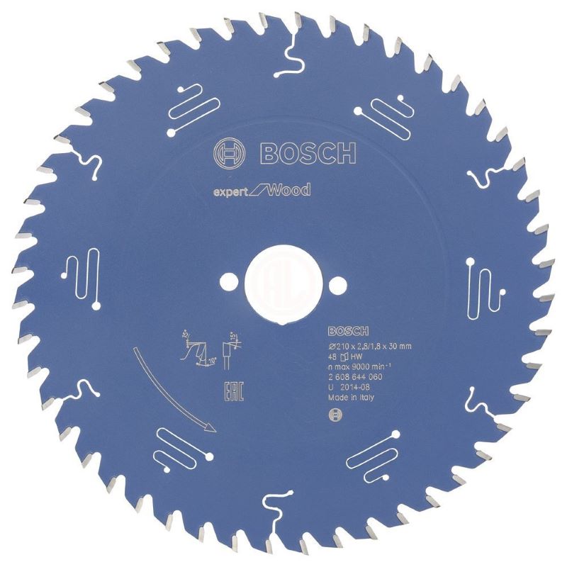 Bosch Daire Testere Bıçağı Expert For Wood 210x30 mm 48 Diş (2,8/1,8 mm) 
