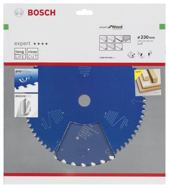 Bosch Daire Testere Bıçağı Expert For Wood 230x30 mm 36 Diş 