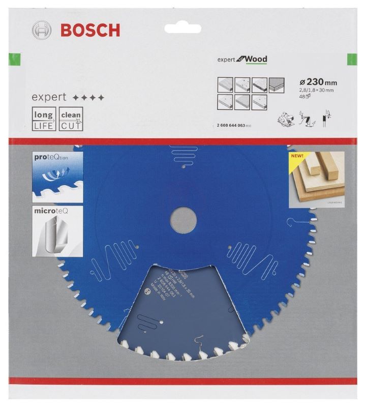 Bosch Daire Testere Bıçağı Expert For Wood 230x30 mm 48 Diş 